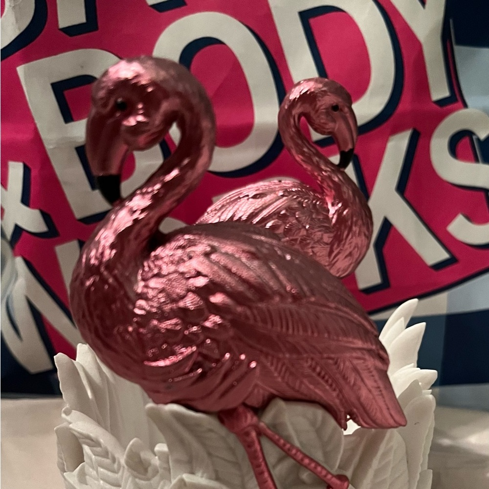 Bath & Body Works Pink Flamingo Soap Holder NWT